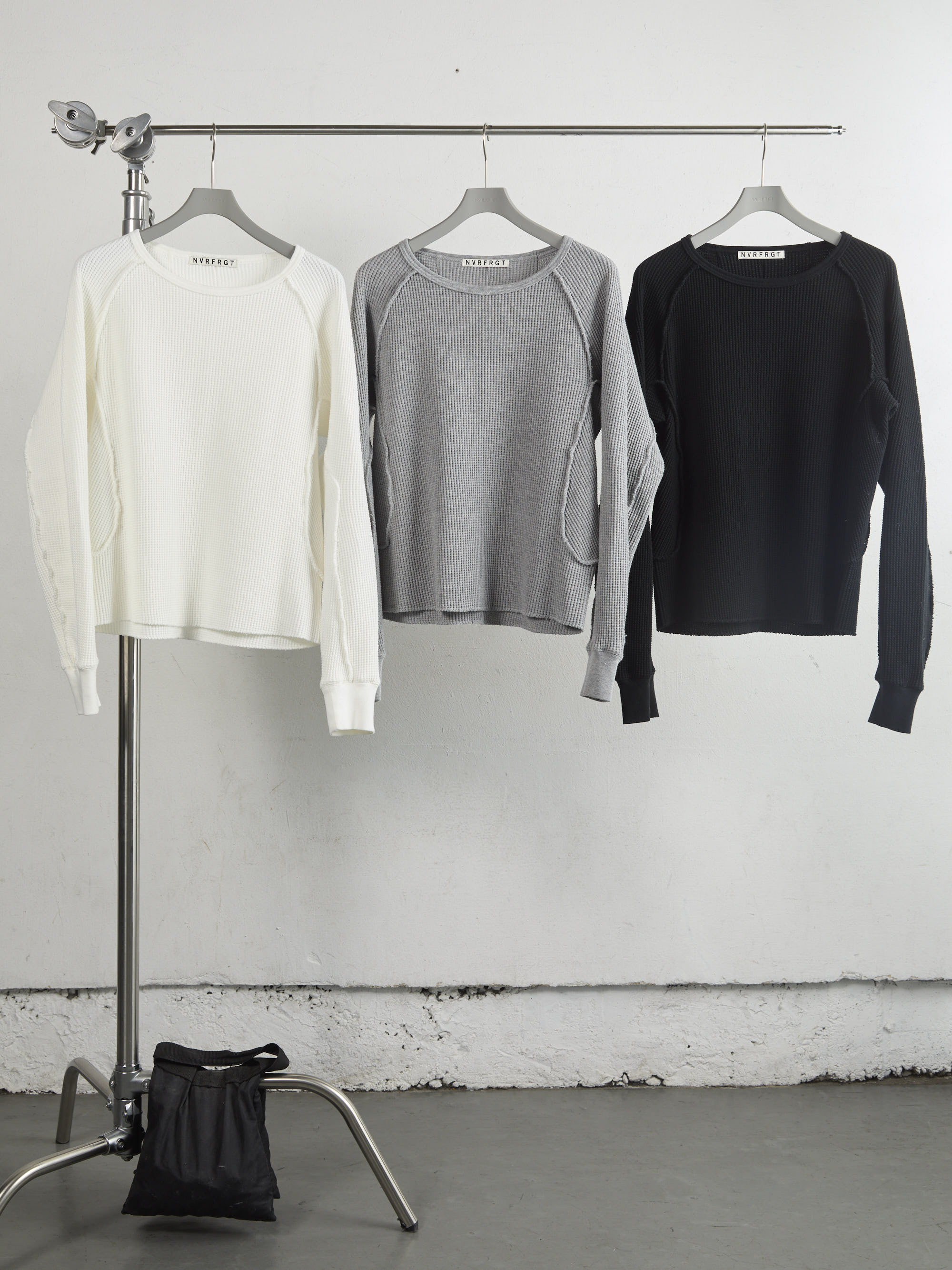 WAFFLE THERMAL LONG SLEEVE T‑SHIRT – NVRFRGT