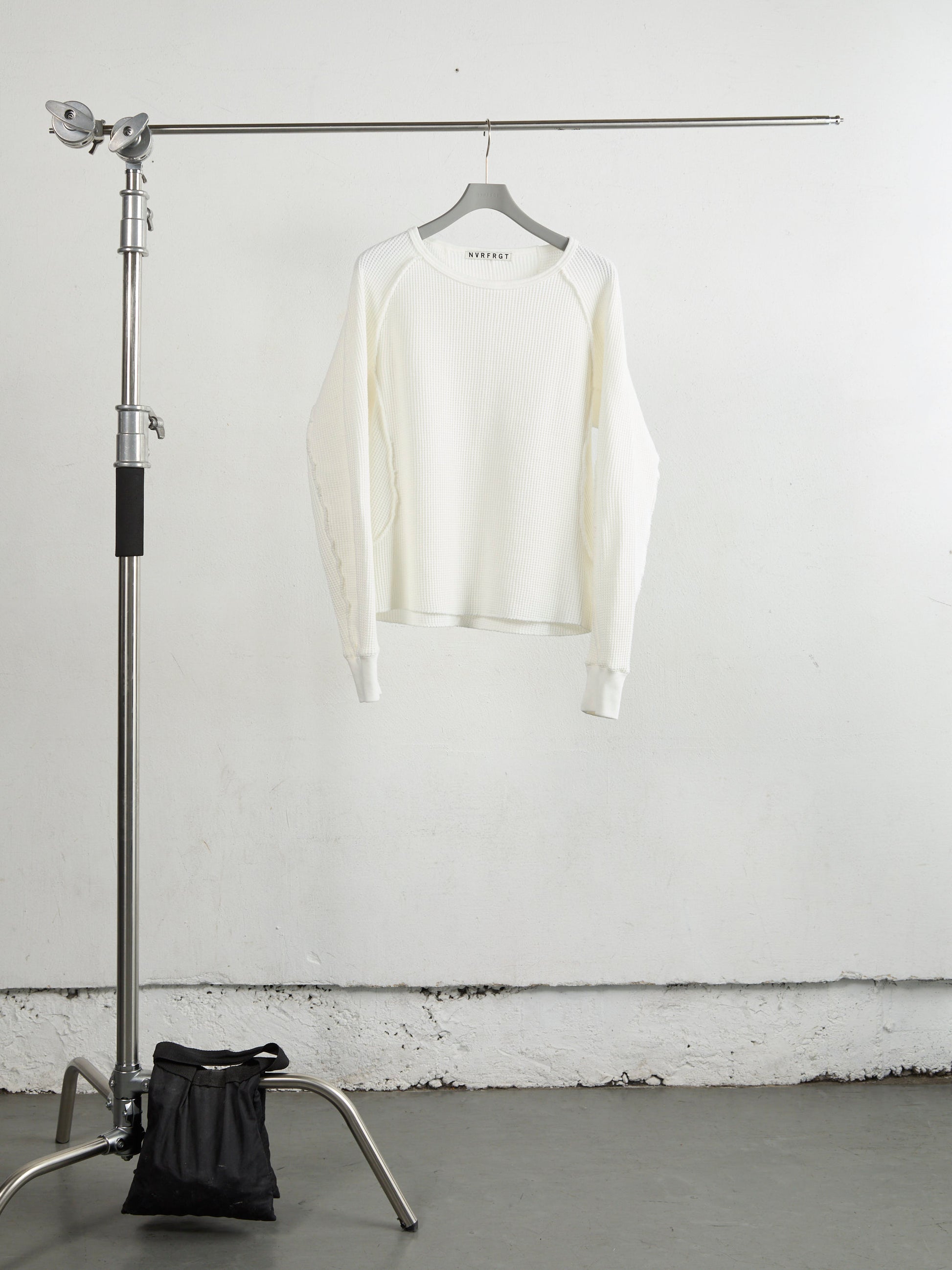 WAFFLE THERMAL LONG SLEEVE T‑SHIRT
