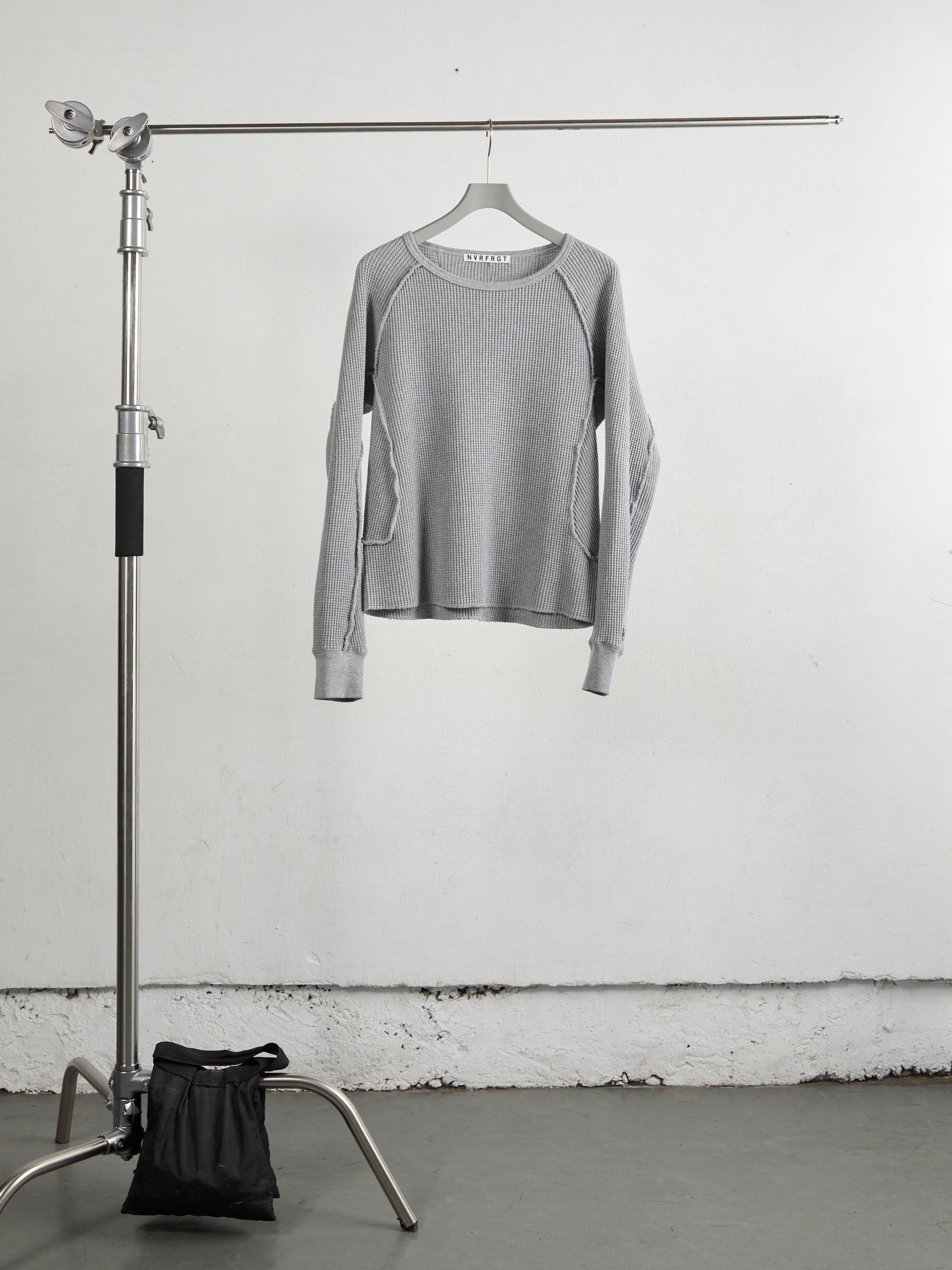 WAFFLE THERMAL LONG SLEEVE T‑SHIRT – NVRFRGT