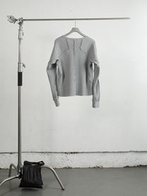 WAFFLE THERMAL LONG SLEEVE T‑SHIRT