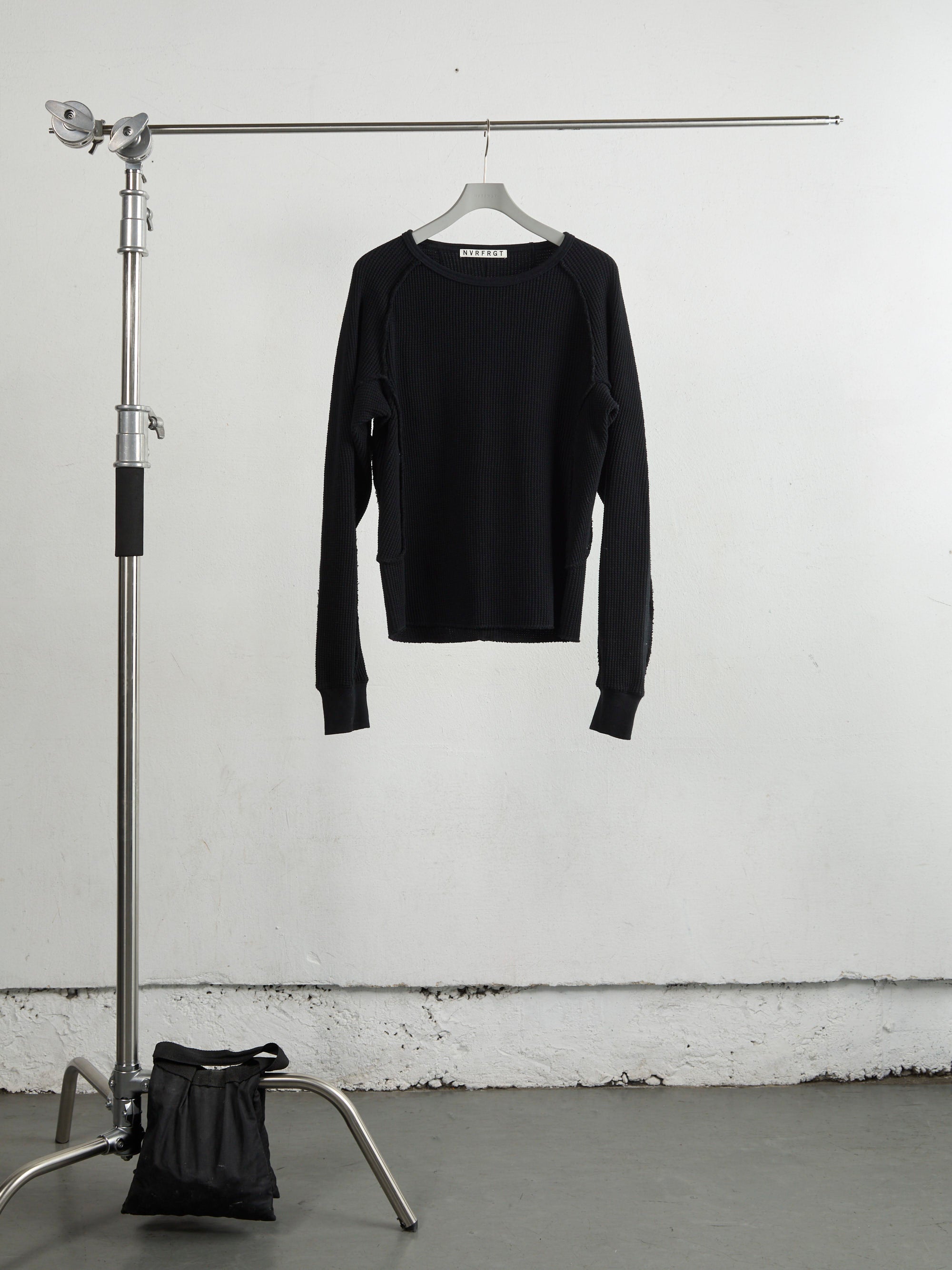 WAFFLE THERMAL LONG SLEEVE T‑SHIRT – NVRFRGT