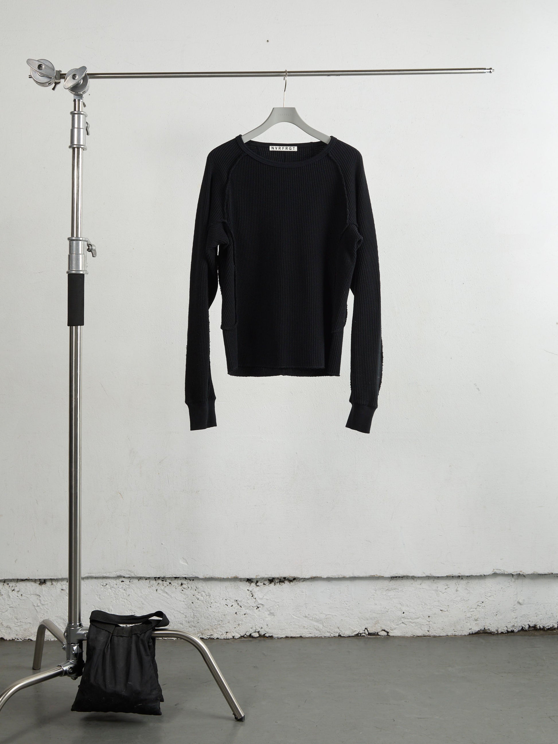 WAFFLE THERMAL LONG SLEEVE T‑SHIRT