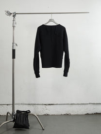 WAFFLE THERMAL LONG SLEEVE T‑SHIRT