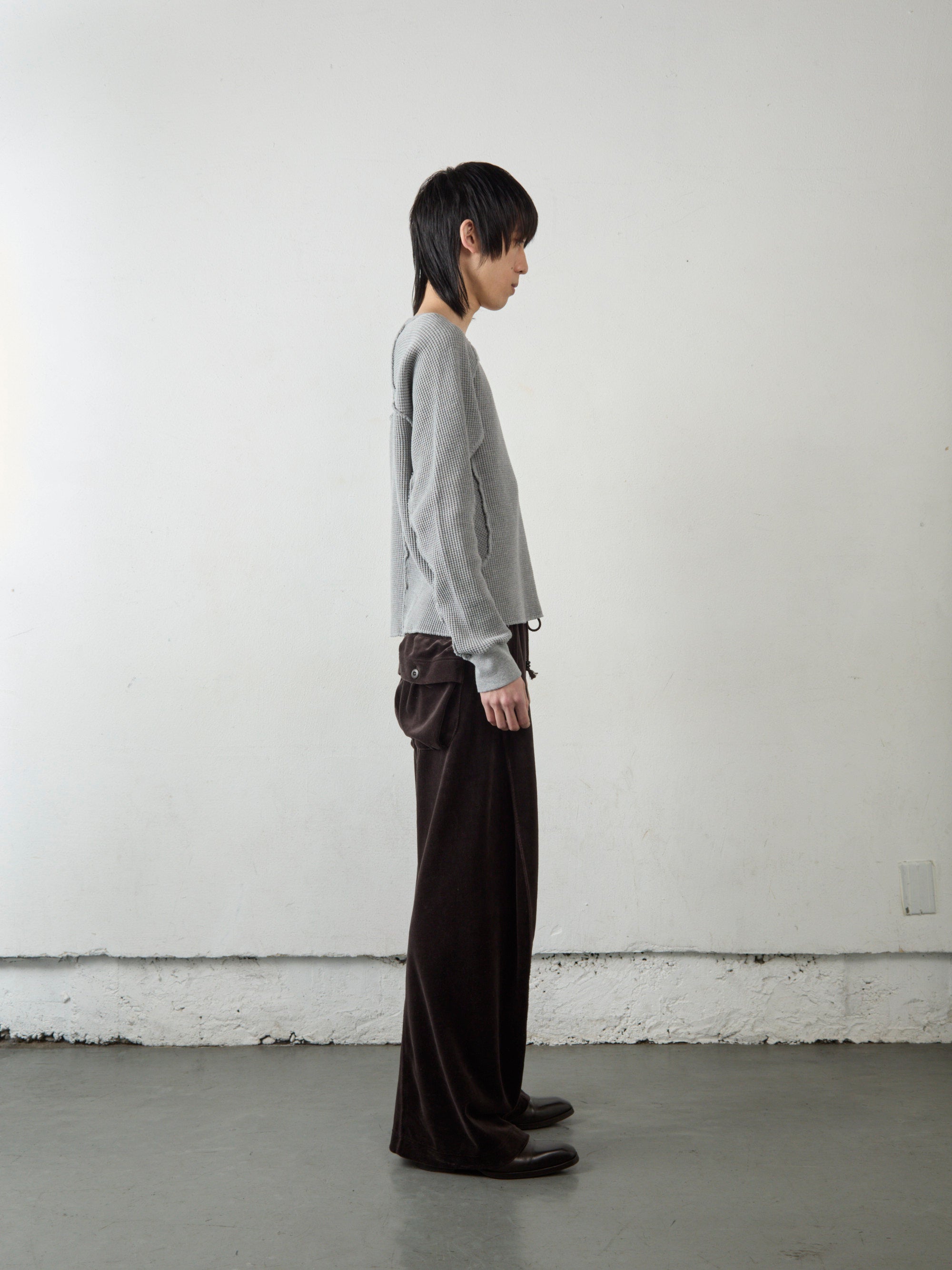 トップス NVRFRGT WAFFLE THERMAL LONG SLEEVE T S WAFFLE THERMAL LONG SLEEVE T‑SHIRT – NVRFRGT