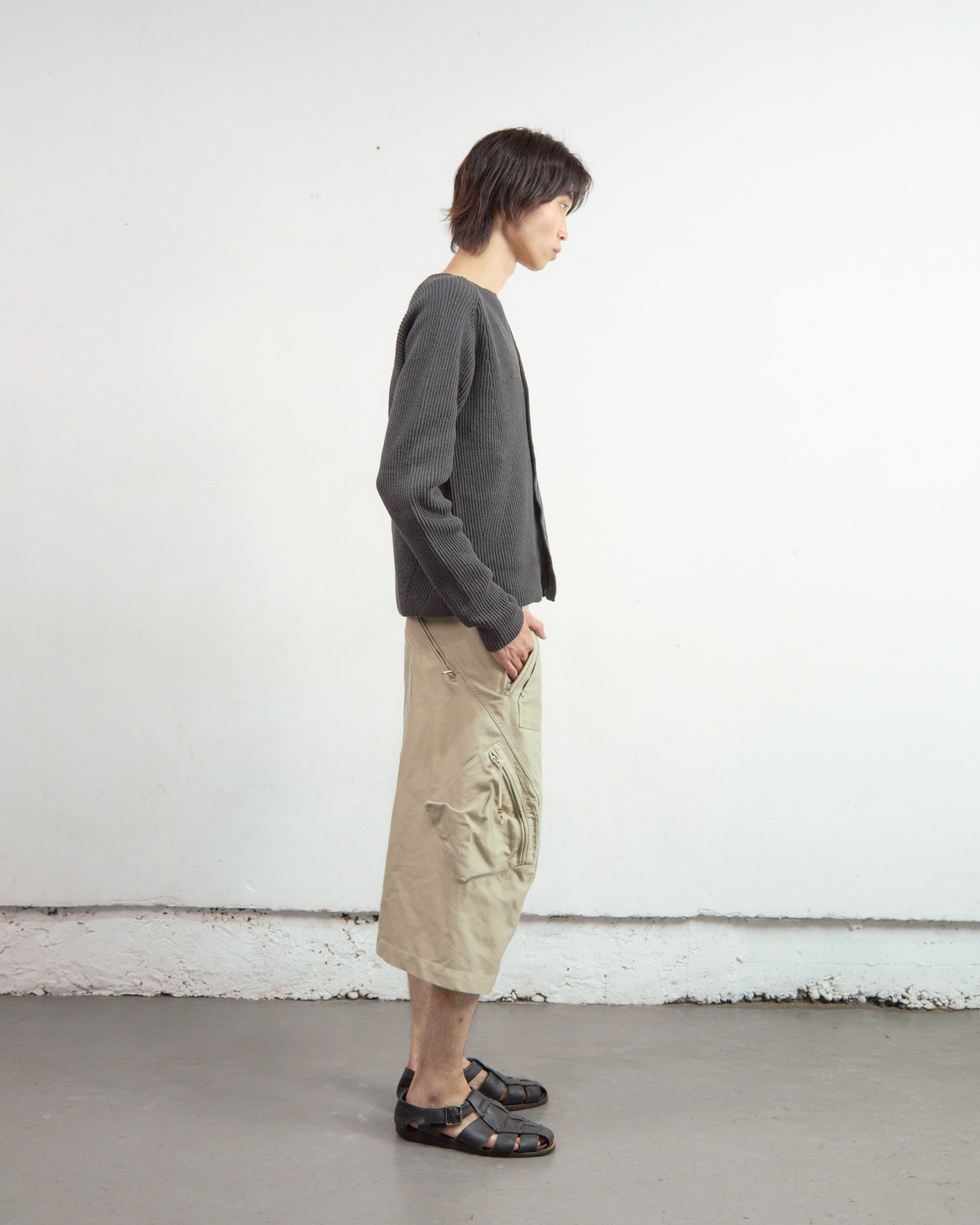 3D TWISTED PARACHUTE CARGO SHORTS – NVRFRGT