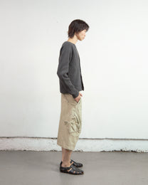 3D TWISTED PARACHUTE CARGO SHORTS