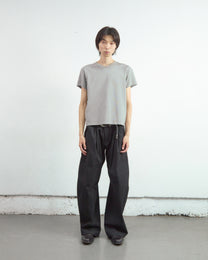 PANELLED V-NECK HALF SLEEVE T-SHIRT