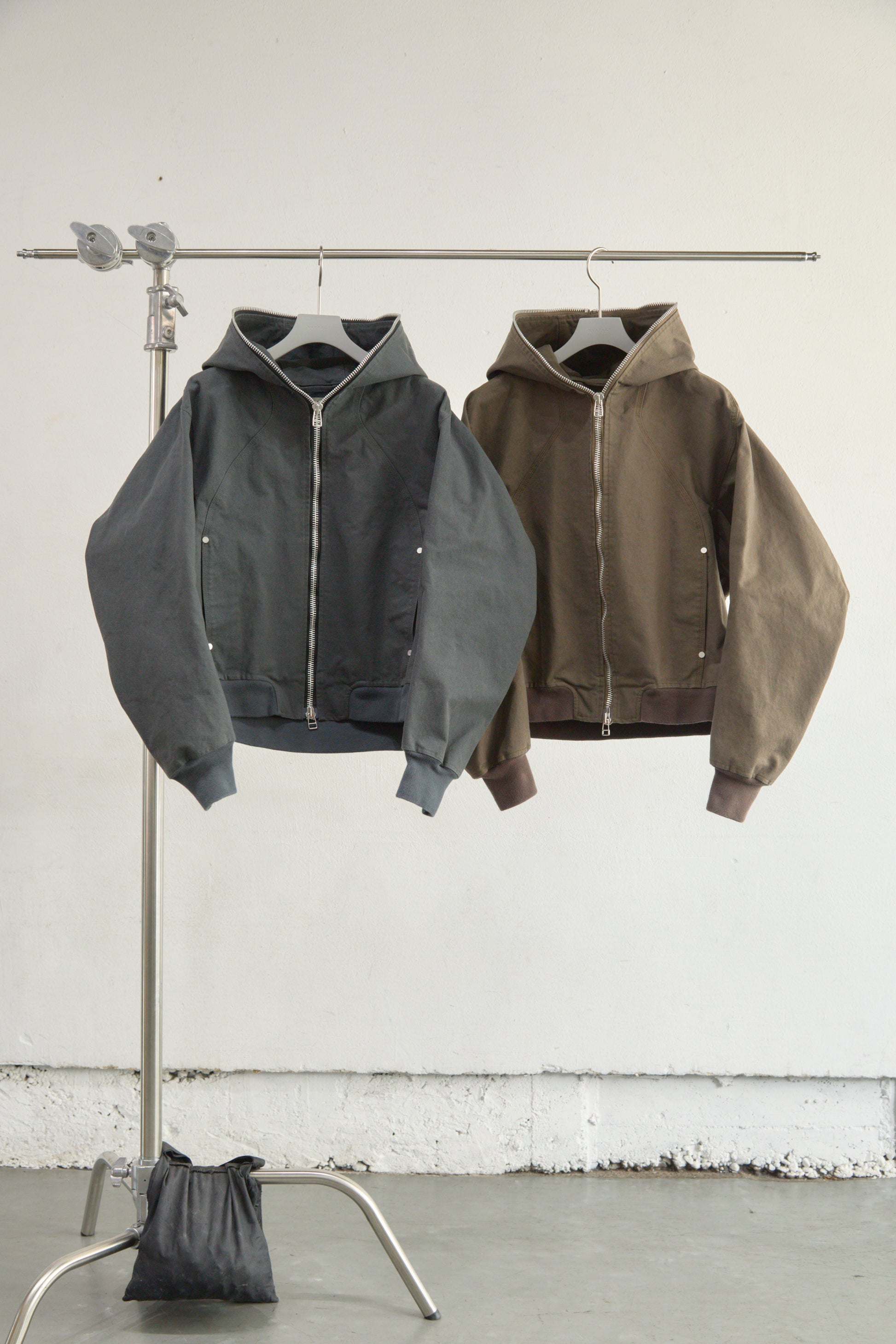 FULL ZIP UP HOODED JACKET