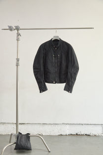 PANELLED MOTOR CYCLE JACKET