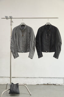 PANELLED MOTORCYCLE JACKET