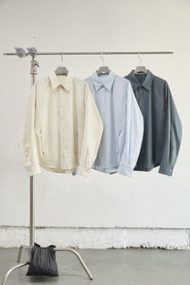 PANELLED LONG SLEEVE SHIRT