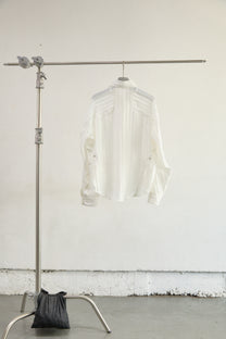 SEMI SHEER LONG SLEEVE SHIRT