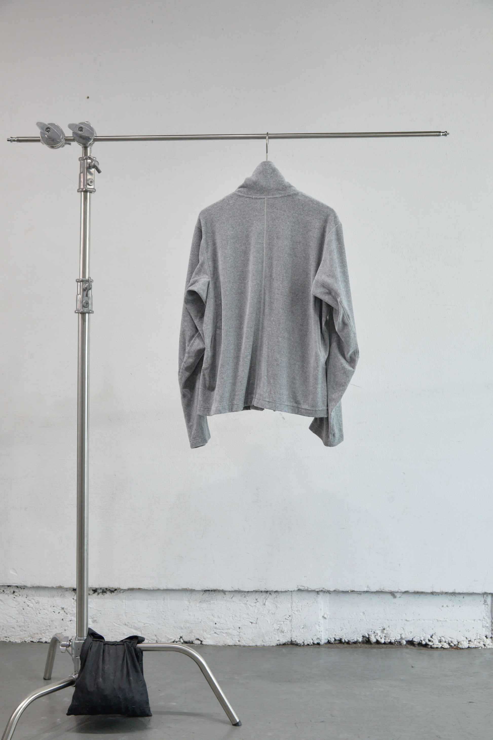 VELOUR ZIP UP TRACK TOP