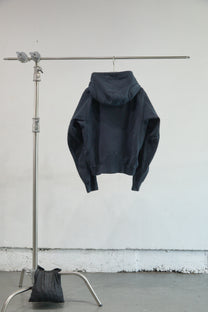 PANELED ZIP UP HOODIE