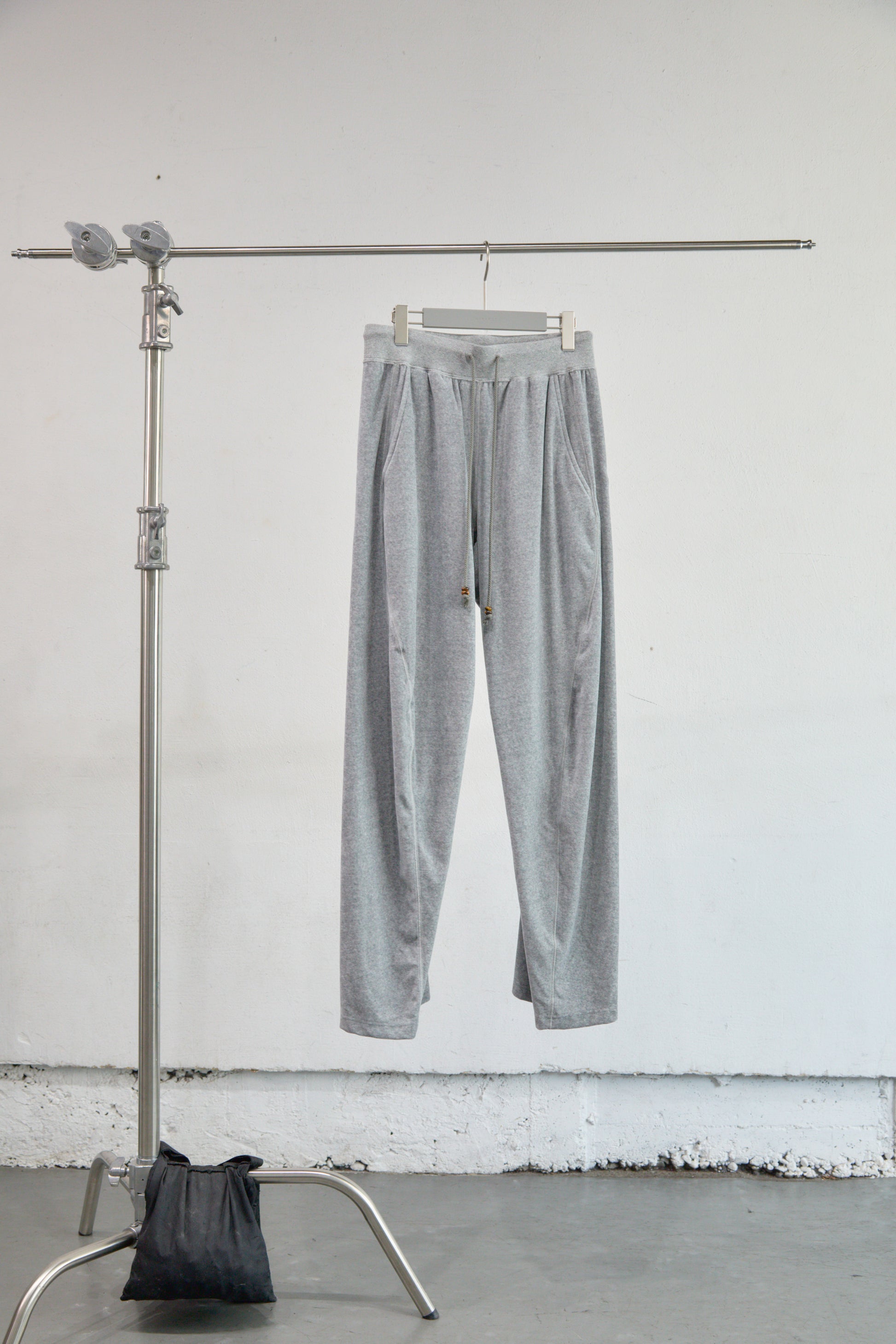 VELOUR 3D TWISTED LOUNGE PANTS