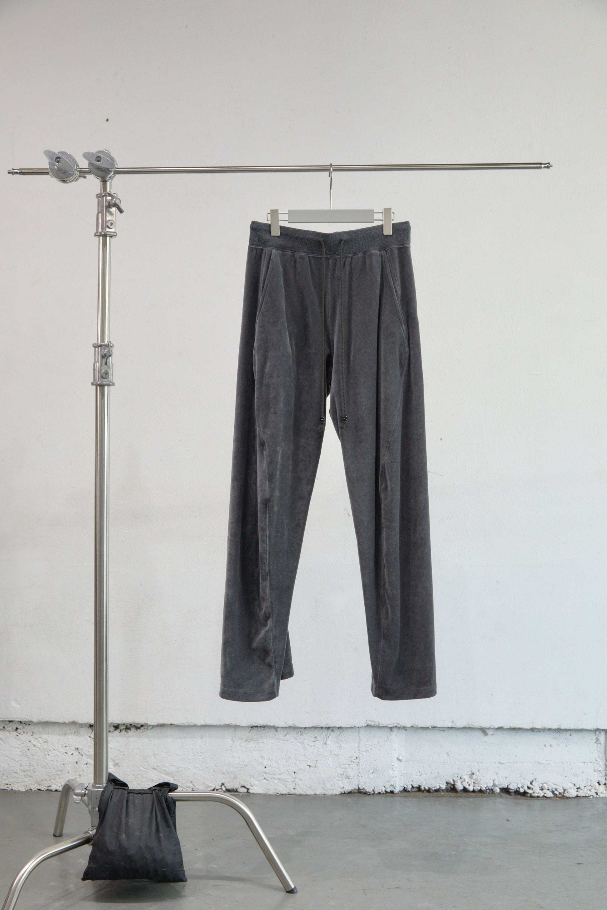 VELOUR 3D TWISTED LOUNGE PANTS