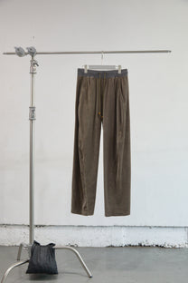 VELOUR 3D TWISTED LOUNGE PANTS