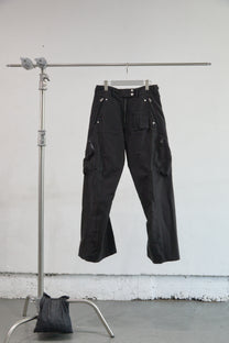 3D TWISTED PARACHUTE CARGO PANTS
