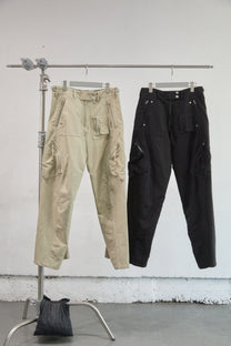 3D TWISTED PARACHUTE CARGO PANTS