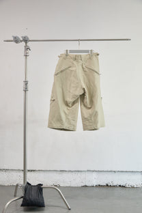 3D TWISTED PARACHUTE CARGO SHORTS