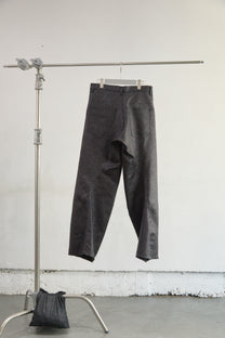 GLITTER TWILL 3D TWISTED WIDE LEG 5P PANTS