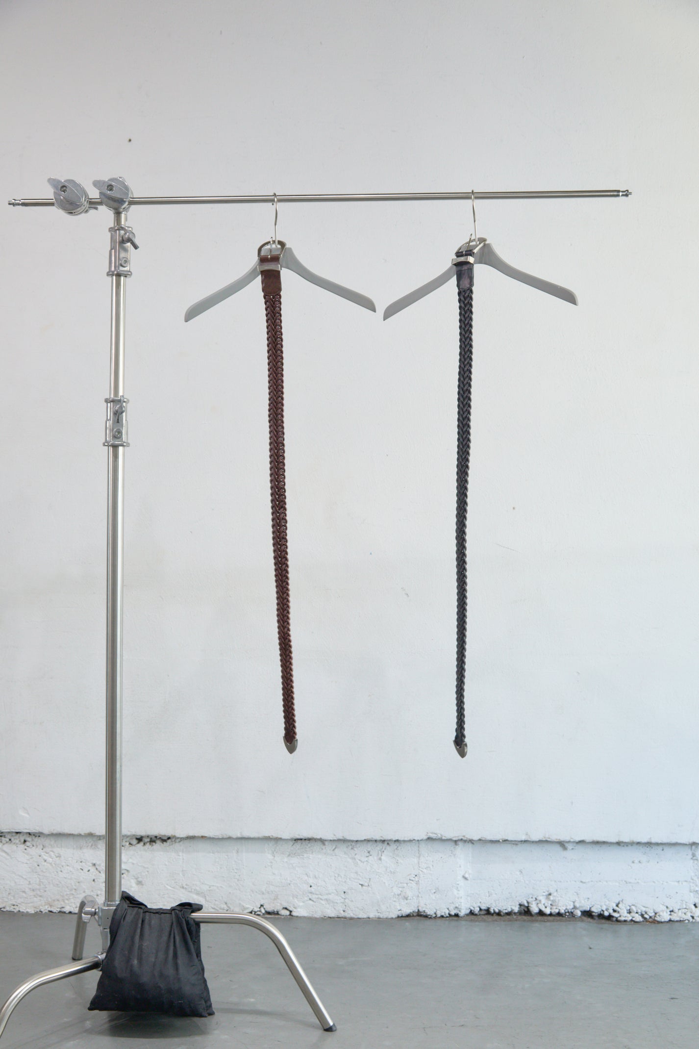 3.8 C LEATHER MESH BELT