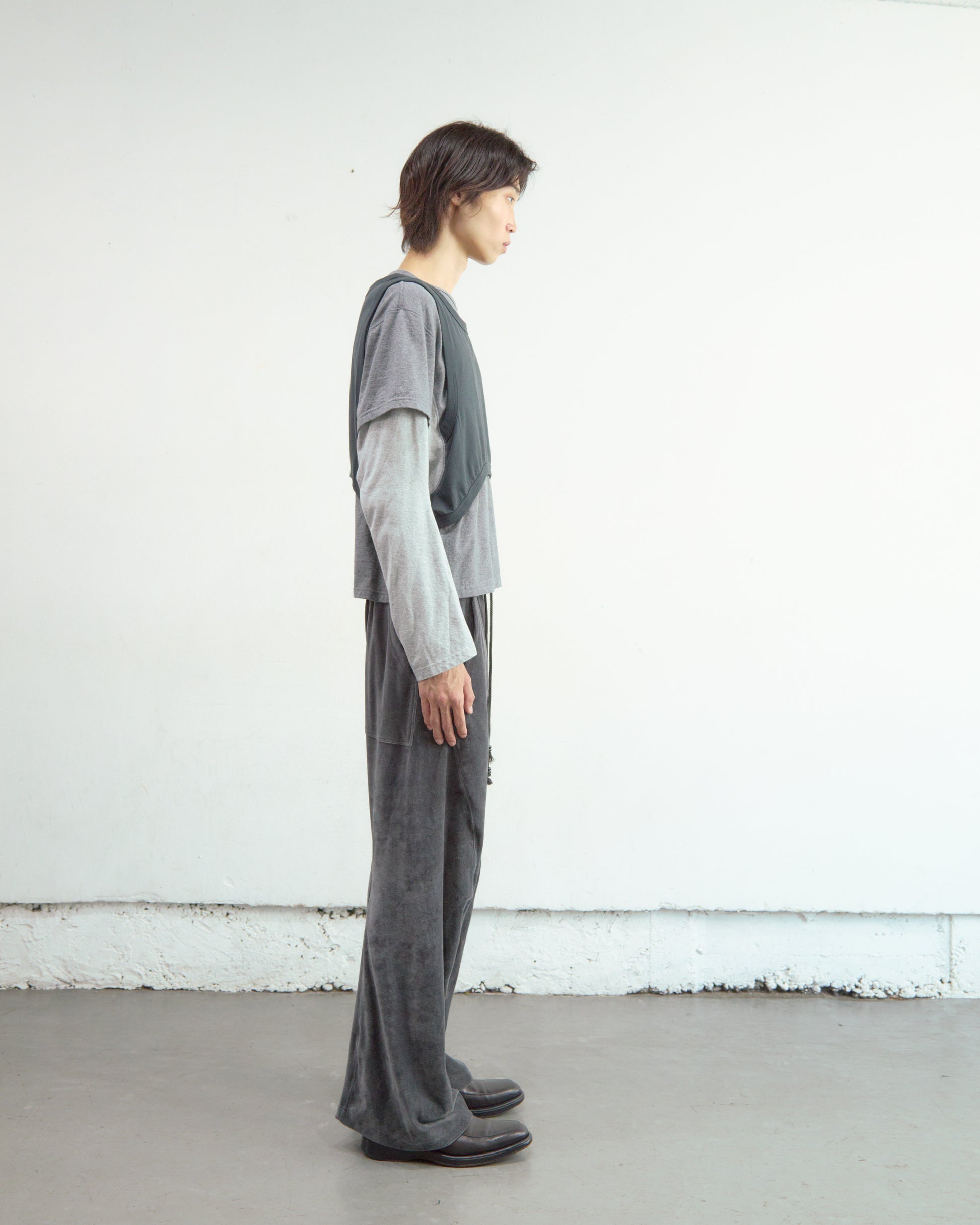 PANELLED MULTI LAYERD T-SHIRT