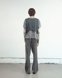 PANELLED MULTI LAYERD T-SHIRT