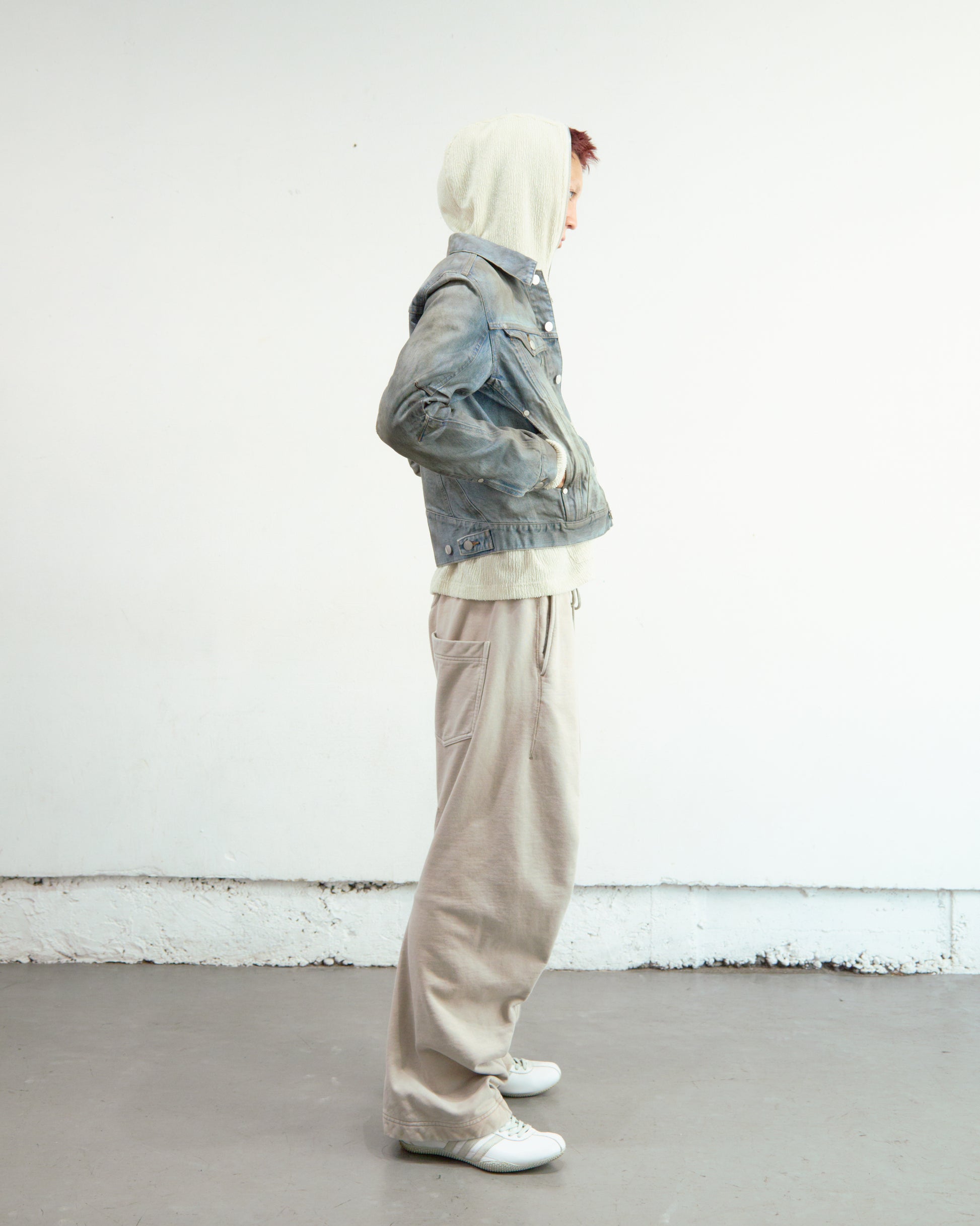 CURVED LEG LOUNGE PANTS