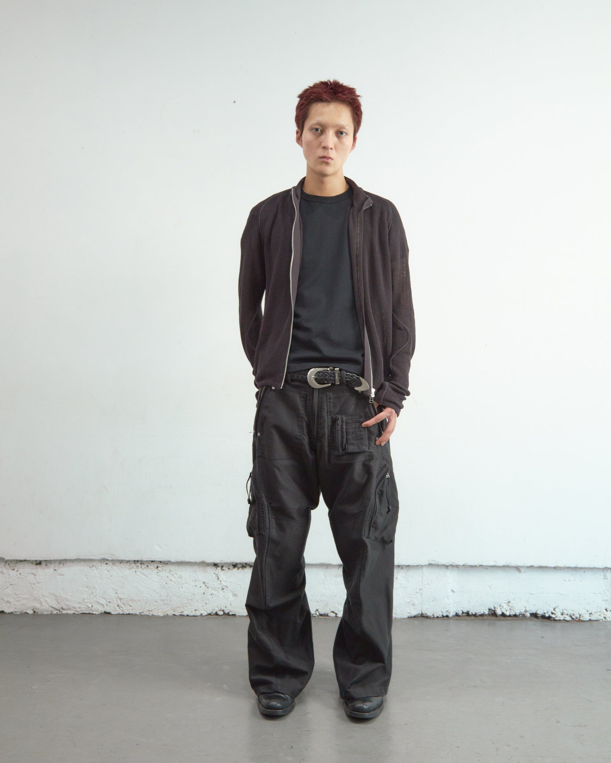 3D TWISTED PARACHUTE CARGO PANTS