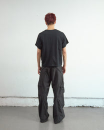 PANELLED HALF SLEEVE T-SHIRT