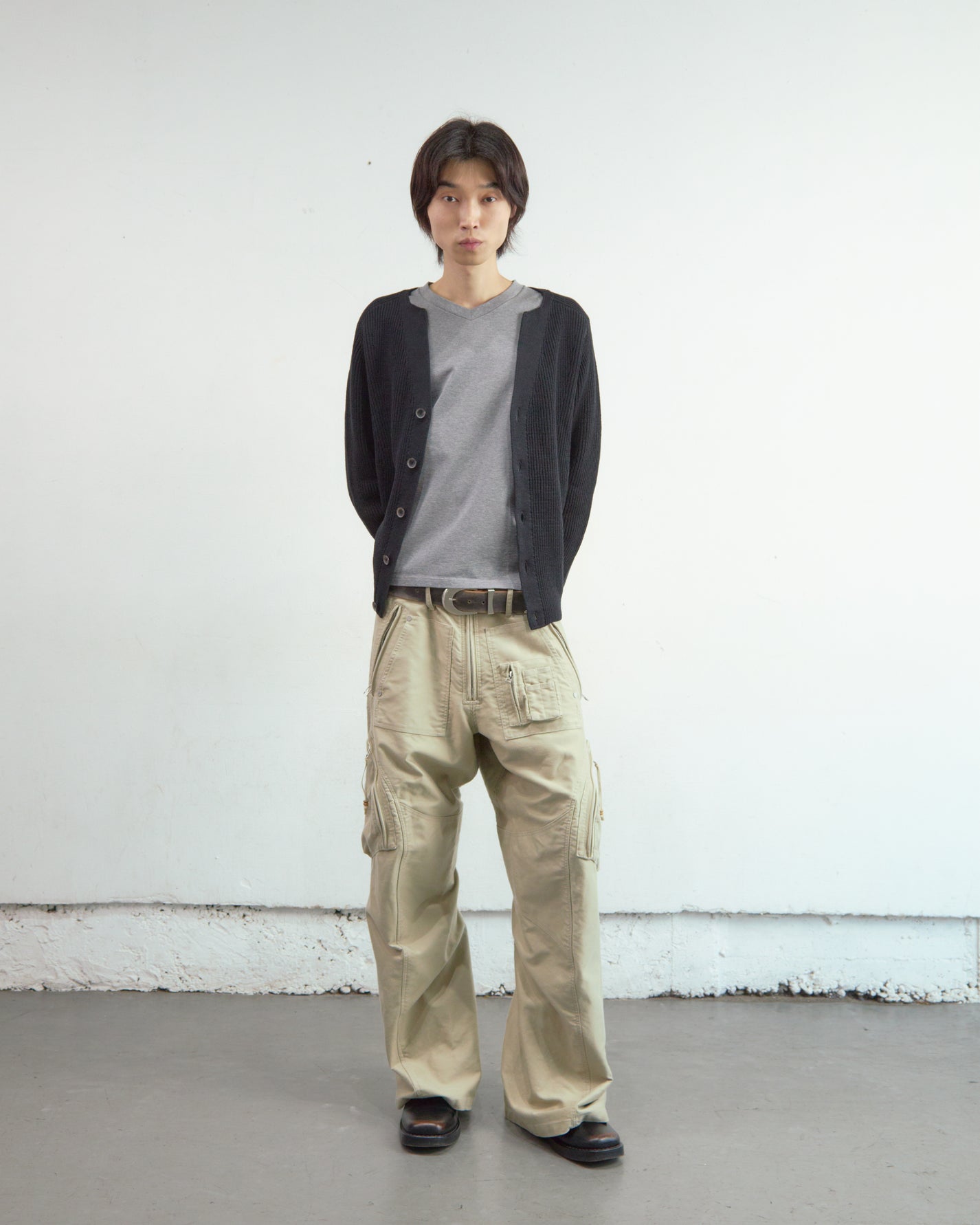 3D TWISTED PARACHUTE CARGO PANTS