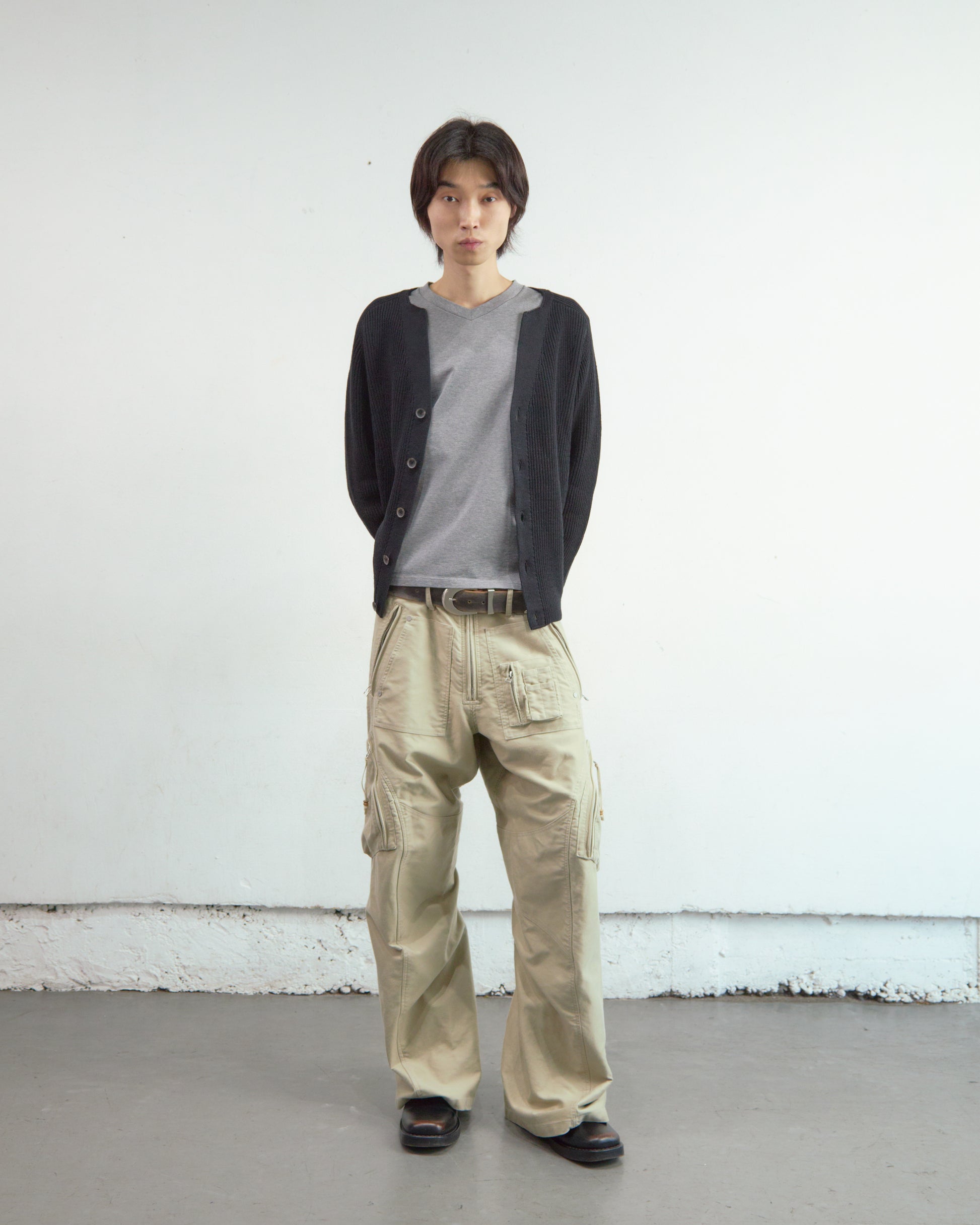 3D TWISTED PARACHUTE CARGO PANTS