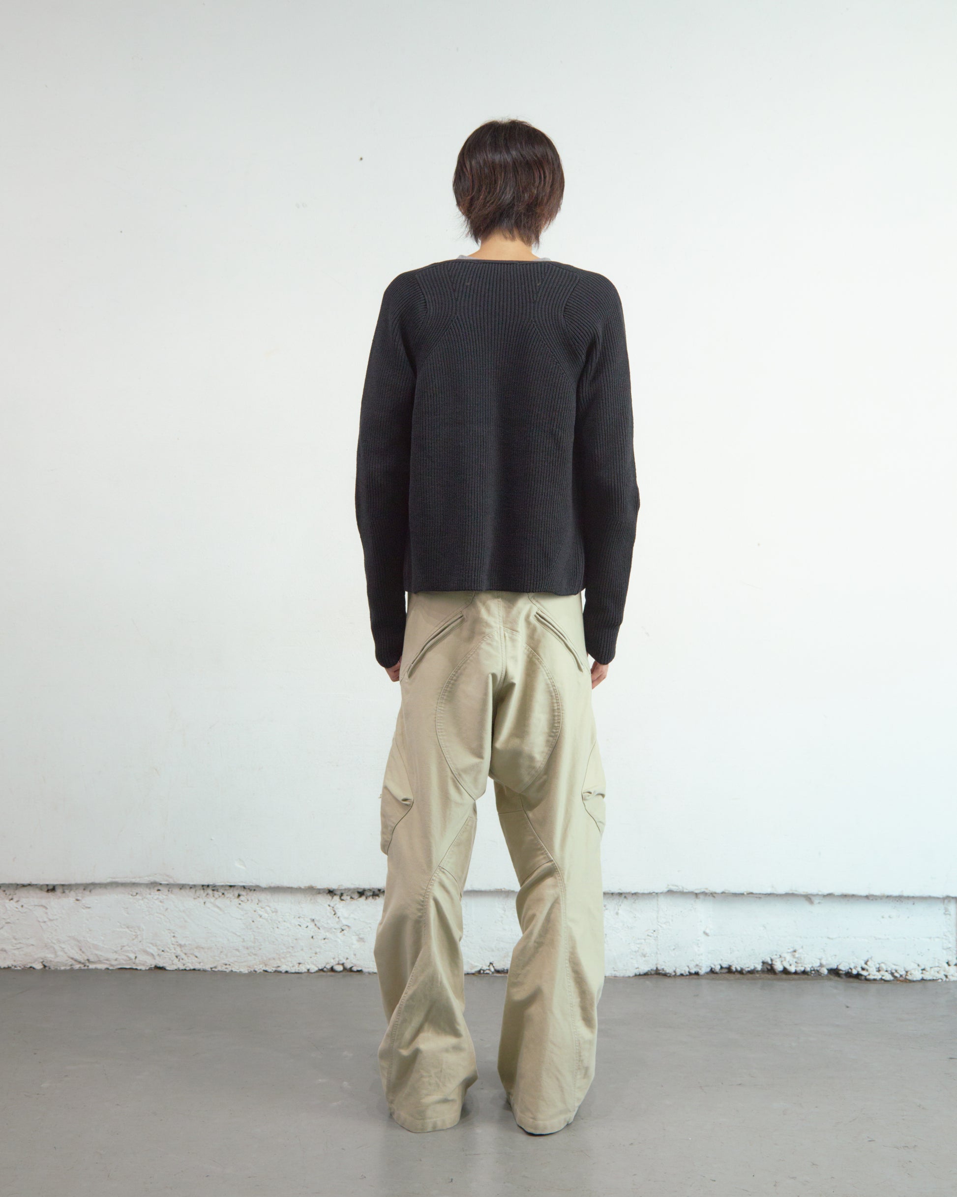 3D TWISTED PARACHUTE CARGO PANTS