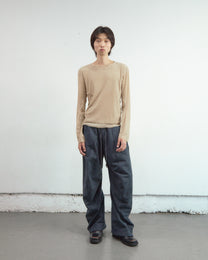 CURVED LEG LOUNGE PANTS