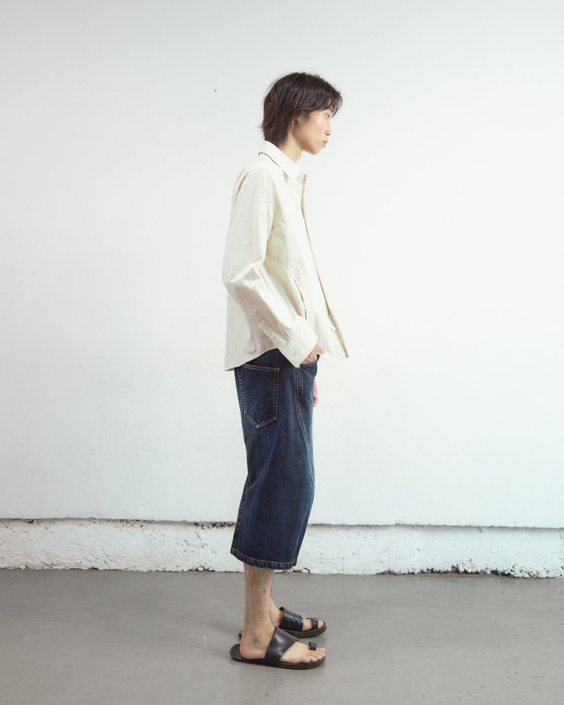 PANELLED LONG SLEEVE SHIRT