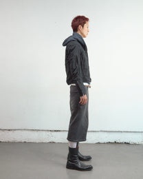 PANELLED MOTOR CYCLE JACKET