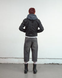 PANELLED MOTOR CYCLE JACKET