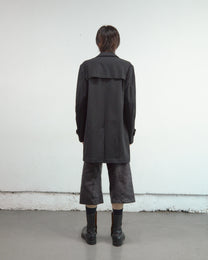 GLITTER TWILL 3D TWISTED JORTS