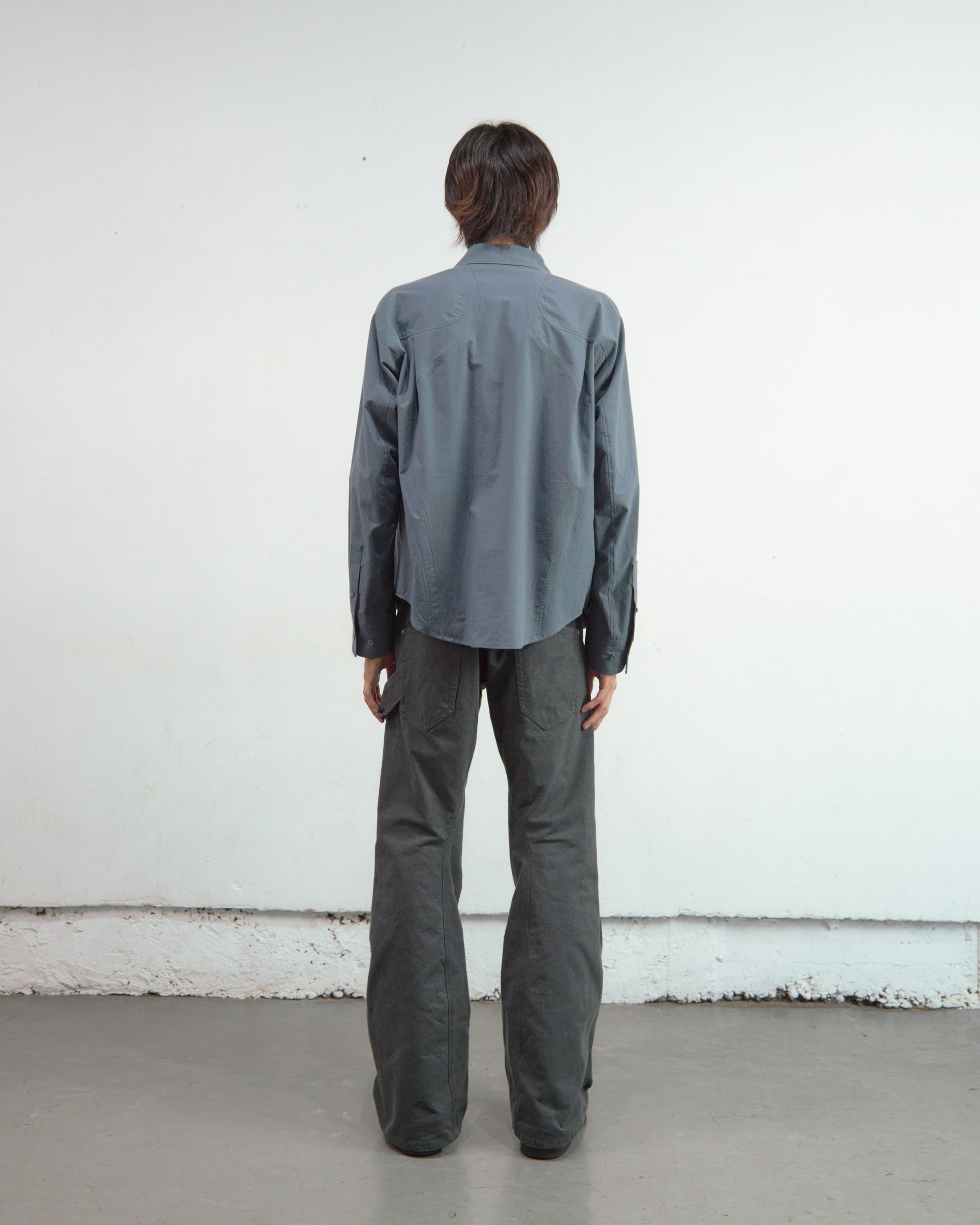 PANELLED LONG SLEEVE SHIRT