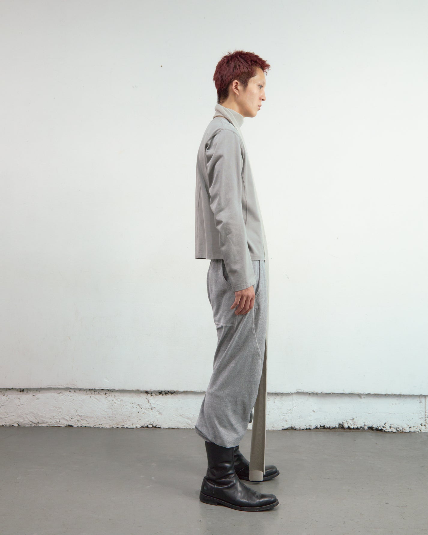 VELOUR 3D TWISTED LOUNGE PANTS