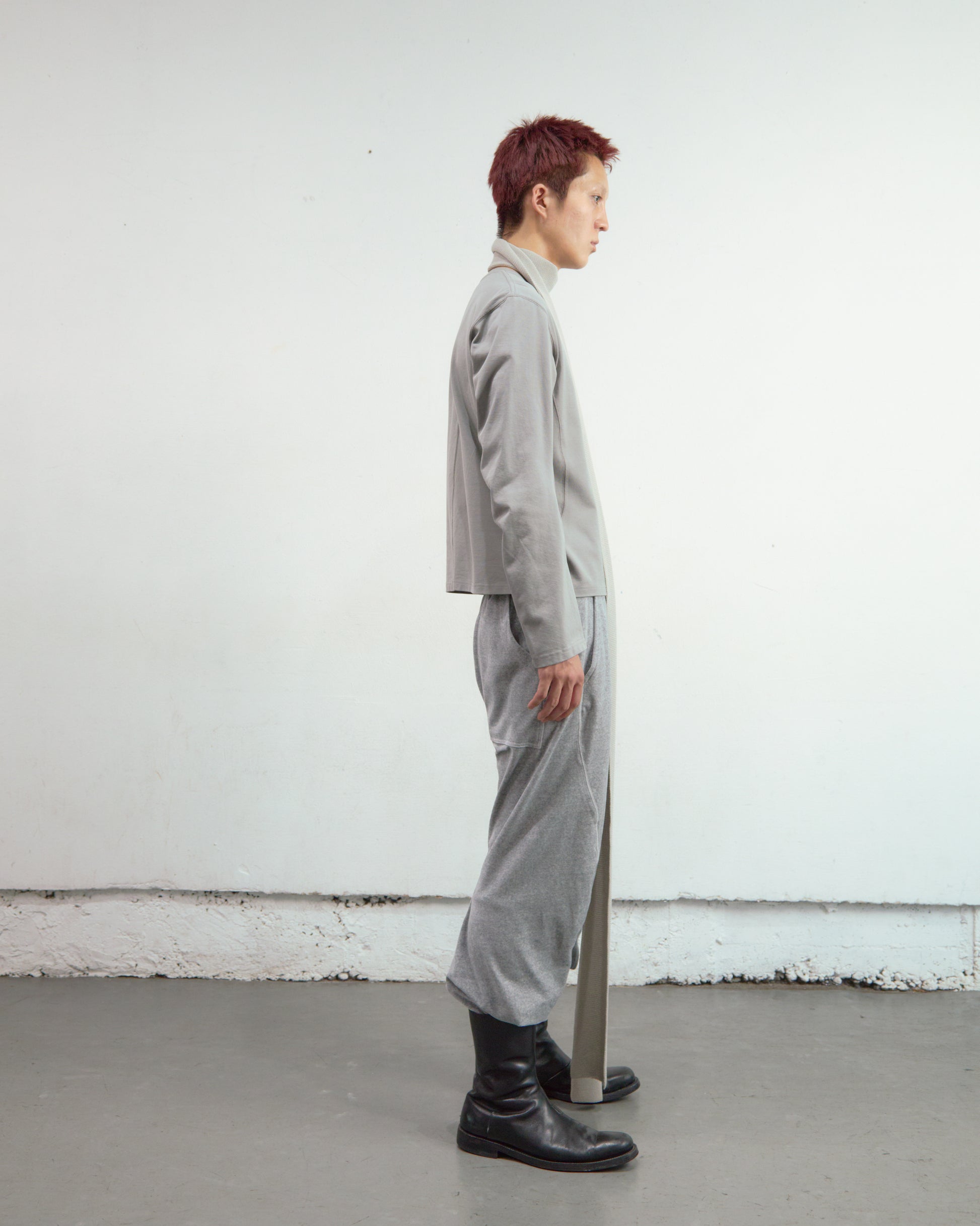 VELOUR 3D TWISTED LOUNGE PANTS