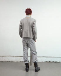 VELOUR 3D TWISTED LOUNGE PANTS