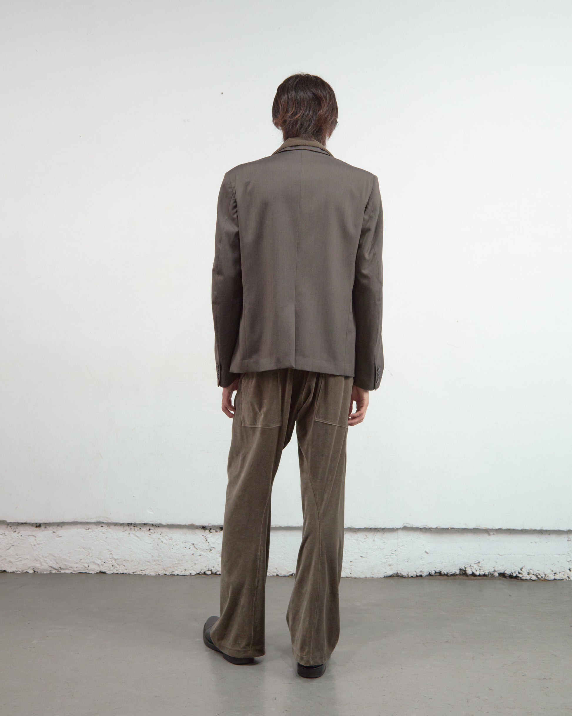 VELOUR 3D TWISTED LOUNGE PANTS