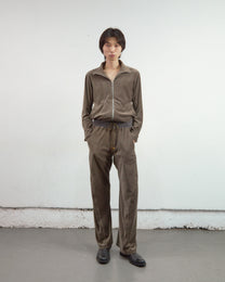 VELOUR 3D TWISTED LOUNGE PANTS