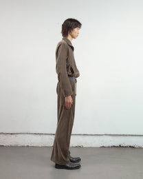 VELOUR 3D TWISTED LOUNGE PANTS