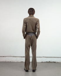 VELOUR 3D TWISTED LOUNGE PANTS