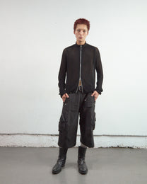 3D TWISTED PARACHUTE CARGO SHORTS