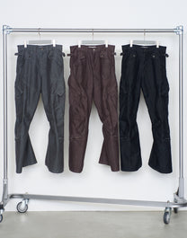 3D TWISTED CARGO PANTS