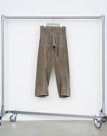 3D TWISTED WIDE LEG 5P PANTS